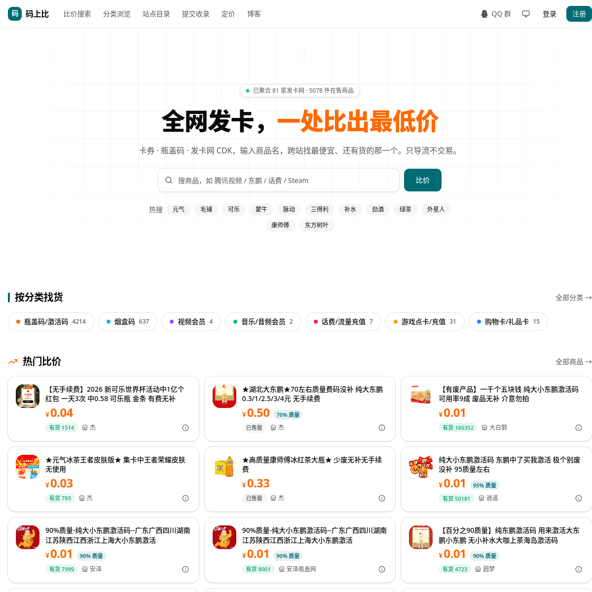 码上比